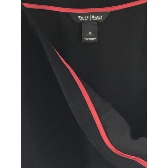 White House Black Market Pleated Mini Skater Skirt 10 - Picture 4 of 5